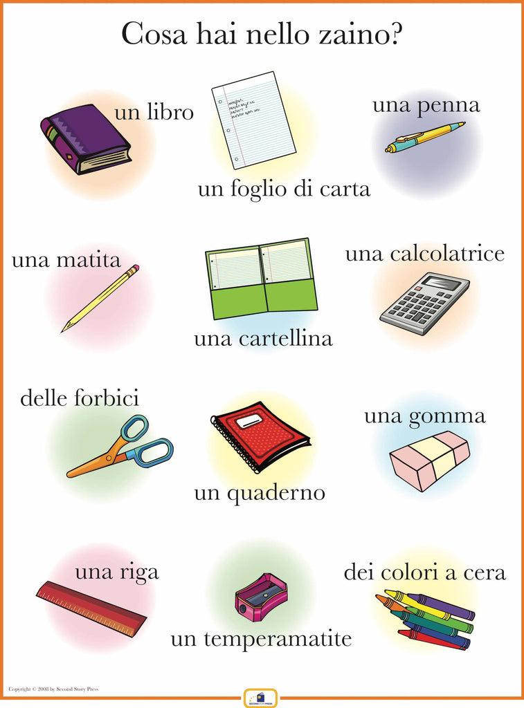 Italian Set of 21 Mini Posters Digital