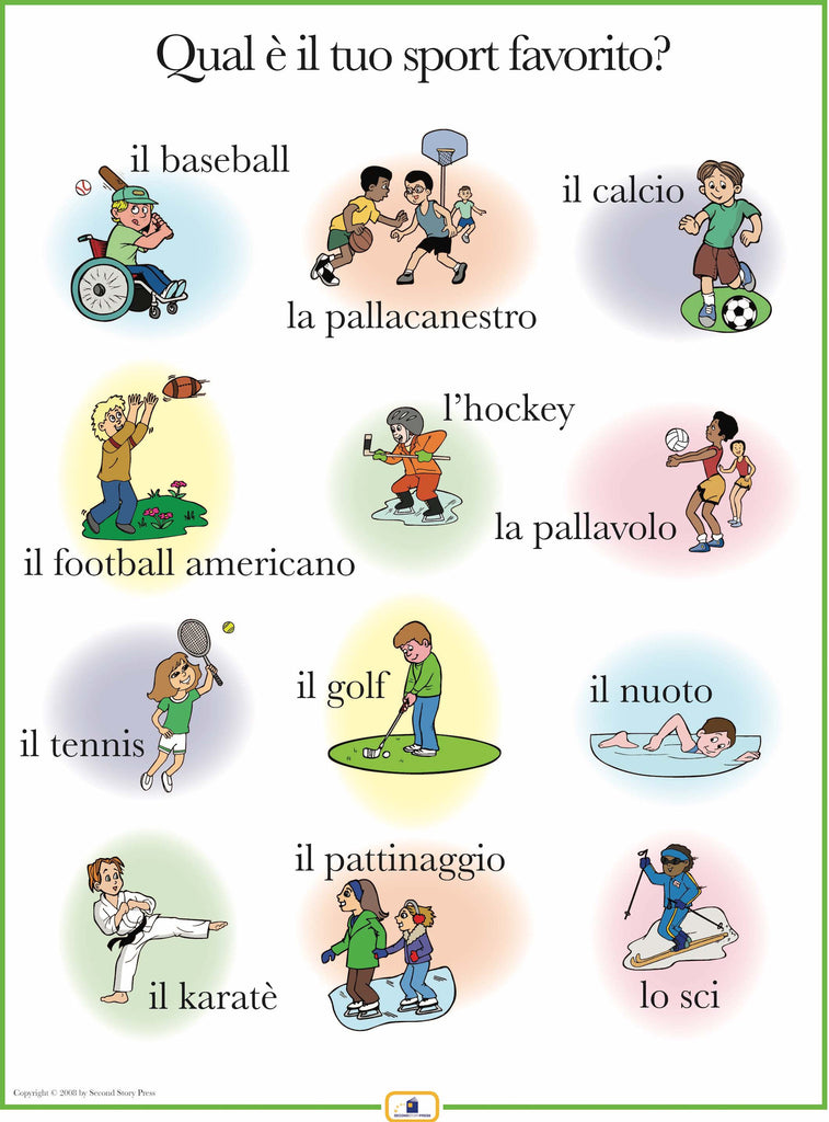 Italian Sports Poster